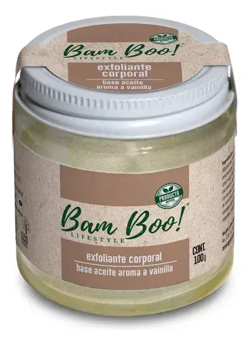 Exfoliante Corporal Base Aceite Aroma Vainilla