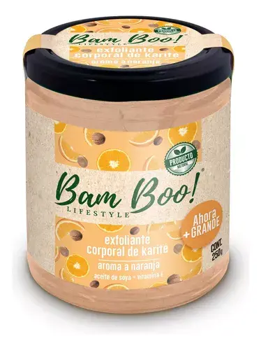 Exfoliante Facial Karite con Naranja