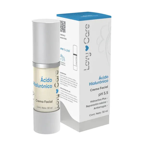 Crema Facial de Ácido Hialurónico