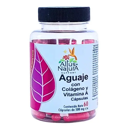 [Suplemento Alimenticio] ​Aguaje con Colágeno y Vitamina A​