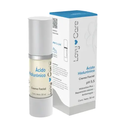 Crema Facial de Ácido Hialurónico
