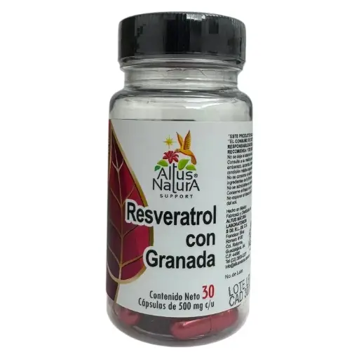 [Suplemento Alimenticio] Resveratrol con Granada