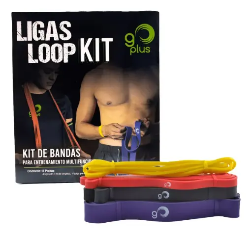 Set De Ligas De Resistencia Fitness Loop Unisex Multicolor