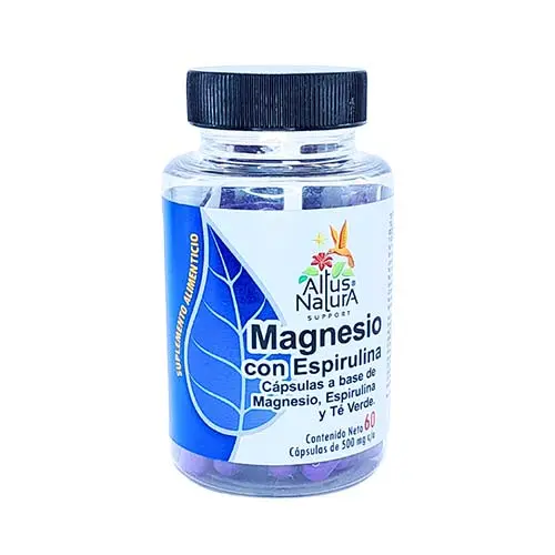 [suplemento alimenticio] Magnesio con Espirulina